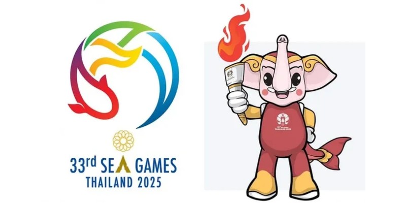 Poster và biểu tượng chính thức Sea Games 33 tại Thái Lan